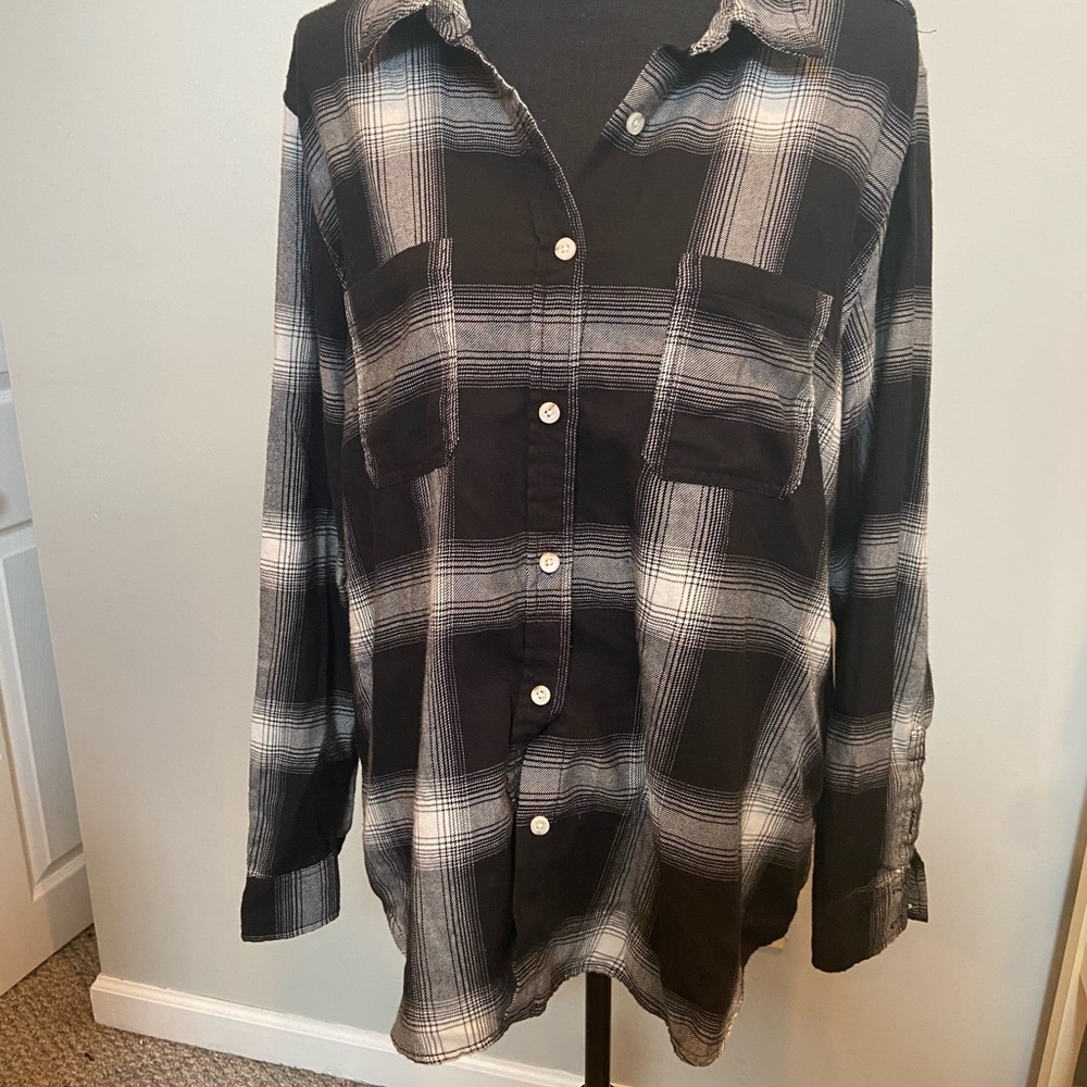 Mossimo Boyfriend fit Plaid